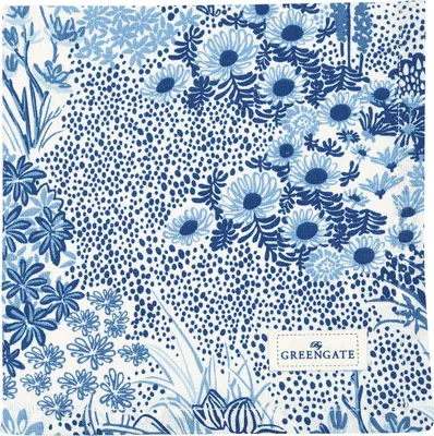 Produktbild von Greengate Kristel Stoffserviette blue 40x40cm