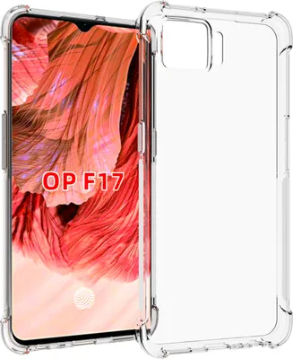 Produktbild von OPPO F17 Hülle, LaimTop Crystal Transparent Weich TPU Bumper Stoßfest Fallschutz Schutzhülle für OPPO F17