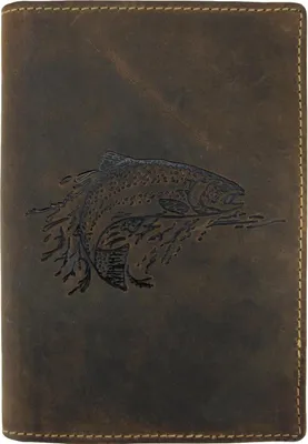 Produktbild von Greenburry Vintage 328B-FISH-25 Leder Ausweisetui