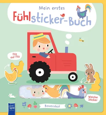 Produktbild von Mein erstes Fühlsticker-Buch - Bauernhof