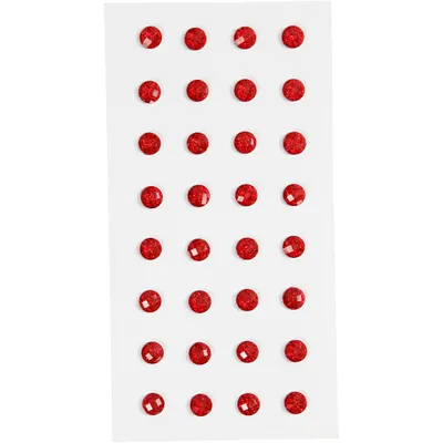 Produktbild von Creativ Company Strasstones Red, 32st.