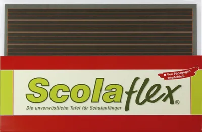 Produktbild von Staufen 20171 Schülertafel-Set Scolaflex® L1A, Kunststoff, 25,9 x 17,7 cm, schwarz