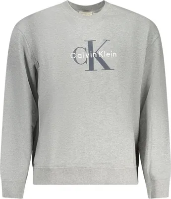 Produktbild von Herren-Sweatshirt Grau: Langarm, Weich & Stilvoll mit Rundhals
