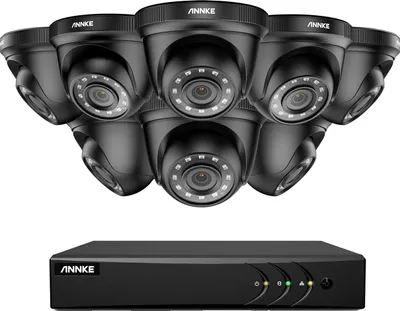 Obrázek produktu pro Video dohledový systém, rozlišení 2MP, podpora 8 kamer, 8ks kamer, 1t
