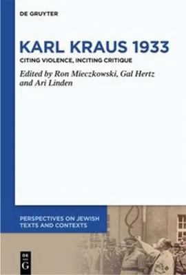 Produktbild von Karl Kraus 1933