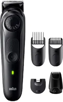 Produktbild von Braun Series 5 BT5420 Electric Chin Trimmer for Men with Ultra-Sharp Blade 40 Length Settings 100 Minutes Wireless Charging Waterproof