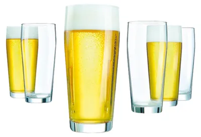 Produktbild von Willibecher 0,31 ltr. Ø 6,7 cm 12 Stück mit Eichstrich 0,25 L - Gastroqualität