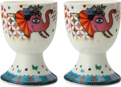 Produktbild von Maxwell & Williams Smile Style Eierbecher 2er-Set Princess, Geschenkbox, Porzellan, DX0473