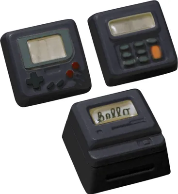 Image de Clavier mécanique au design rétro classique avec rétroéclairage – idéal comme cadeau