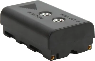 Zdjęcie produktu dla Akumulator zastępczy NPF550, wyjście 7,4 V/3 A, tworzywo sztuczne, zasilanie lamp LED, kamer, plug-and-play, pasuje do NPF570 NPF970