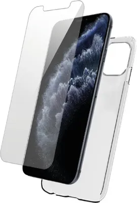 Zdjęcie produktu dla BigBen Connected, etui TPU do Apple iPhone 12 / 12 Pro i osłona ekranu ze szkła hartowanego, przezroczysta
