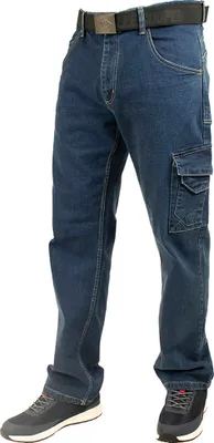 Produktbild von Lee Cooper Hose LCPNT239 Stretch Carpenter Jean Blue-W34-L31