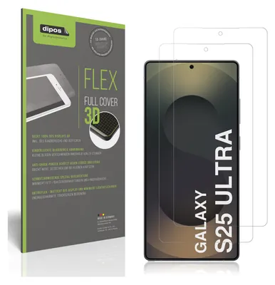 A product package and a smartphone screen protector.