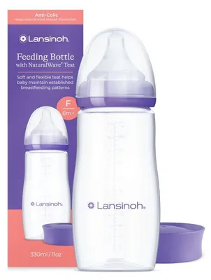 Obrázek produktu pro Kojenecká láhev 330ml s NaturalWave TM savičkou (L)