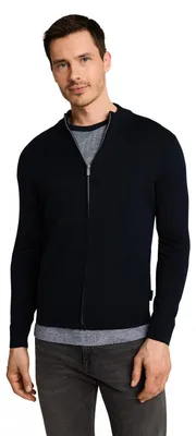 Produktbild von Tom Tailor Herren 1051025 Strickjacke, 10668-Sky Captain Blue, X-Small