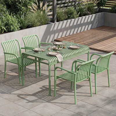 Obrázek produktu pro di volio zahradní stůl 130 × 80 cm Malio zelený