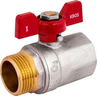 Immagine prodotto di Perfexim | Valvola A Sfera 3/4" DN20 - Ottone Nichelato - Alta Qualita - Flusso Sicuro - Durevole
