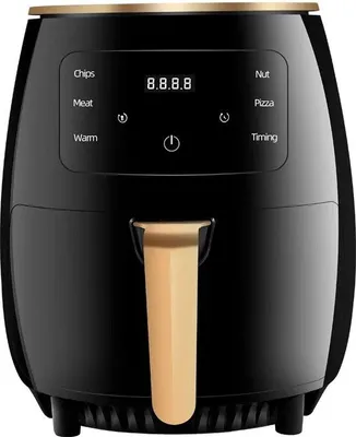 Productafbeelding van Slimme heteluchtfriteuse, 4,5 liter, 1400W, zwart