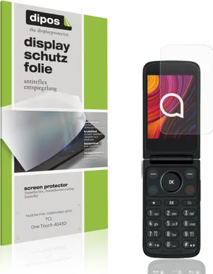 Image de 4x Film de protection d'écran pour TCL One Touch 4043D protecteur antireflet dipos