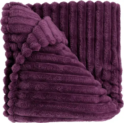 Produktbild von Unique Living - Plaid Lex 150x200cm - Dunkelviolett