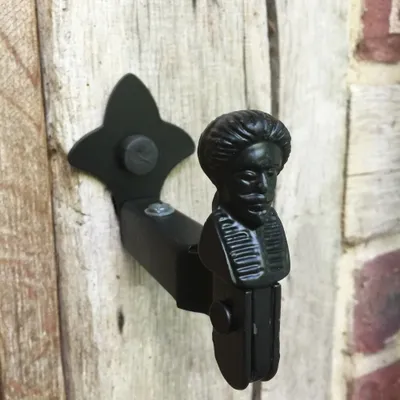 Produktbild von Fensterladenhalter Kopf -Schwarz, Blendladenhalter - Klappladenhalter