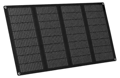 Produktbild von Elfcam-40W Faltbares Solarpanel, ETFE IP65, DC-Ausgang, USB-C & USB-A, Tragbares Solar-Ladegerät für Powerstation, Camping, Van, Wandern & Reisen