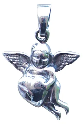 Produktbild von Anhänger "Engel mit Herz" Silber 925 2,0g