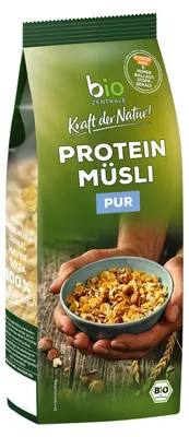 Image de Muesli Protéine Pur rassasiant puissant et délicieux sans sucre 375g