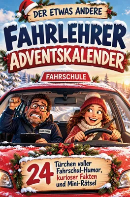 Produktbild von Der etwas andere Fahrlehrer-Adventskalender