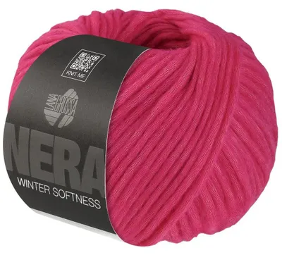 Produktbild von Lana Grossa WINTER SOFTNESS (Nera) 50 g zartes Baumwollschlauchgarn, voluminös gefüllt 70 m Farbe 013 - Pink