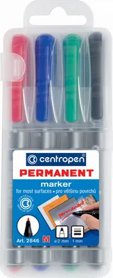Produktbild von Permanentmarker 2846 Centropen - 4er-Set
