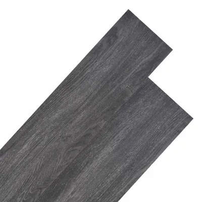 Produktbild von Bodenplanken 18 pcs Schwarz und Weiß 5,26 m² PVC