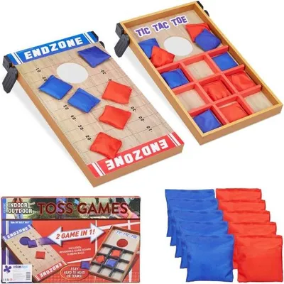 Image de Jeu de lancer 2 en 1 Cornhole et trois à la suite
