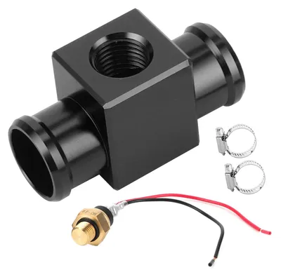 Productafbeelding van Wassertemperatursensor - Thermostaat - Duurzaam - Zwart - Temperatuurschakelaar - Koelmiddel Sensor - Geschikt voor Motorfietsen...