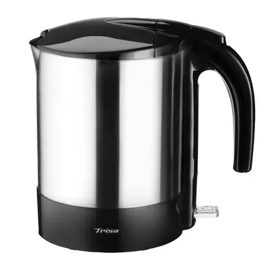 Produktbild von Trisa Comfort Boil W4875, 1,7 l, 2200 W, Schwarz, Satinierter Stahl, Edelstahl, Wasserstandsanzeige, Überhitzungsschutz