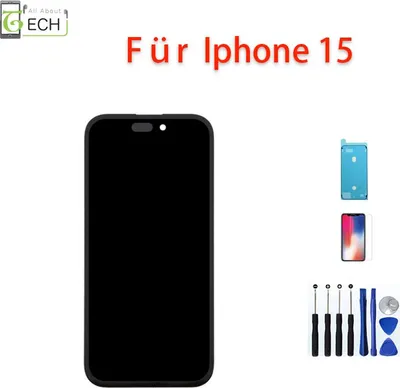 Produktbild von LCD für iPhone 15 SOFT OLED Display Retina Touchscreen Bildschirm