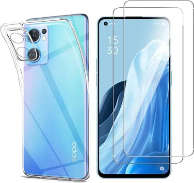 Immagine prodotto di Custodia per Oppo Reno 7 5G con 2 protezioni in vetro temperato Phonillico®