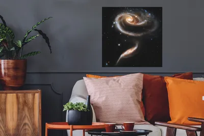 Produktbild von MuchoWow® Poster Galaxie - Sterne - Wolke 50x50 cm - Wohnzimmerdekoration
