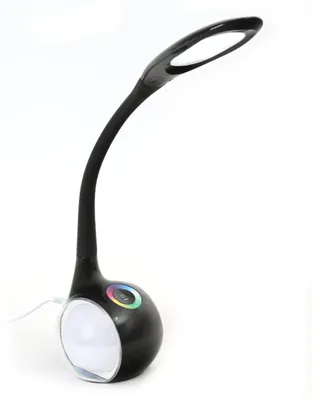 Produktbild von Platinet desk lamp PDL20 7W 2in1, black (43735)