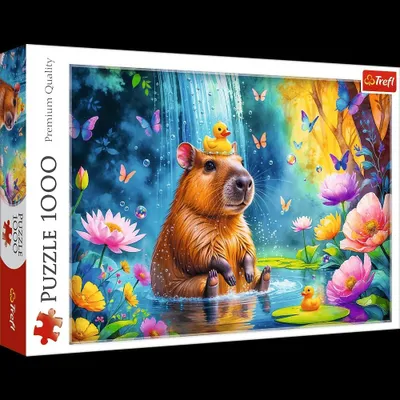 Produktbild von Puzzle Trefl 1000 Teile Wasserschwein