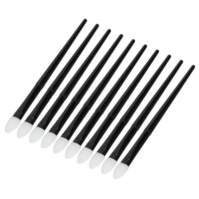 Obrázok produktu pre Silikónový štetec na očné tiene, silikónový aplikátor trblietok, silikónový štetec na aplikáciu očných tieňov, silikónový štetec na líčenie očných tieňov, štetec na trblietavé očné tiene, silikónový štetec na pery, silikónový kozmetický štetec