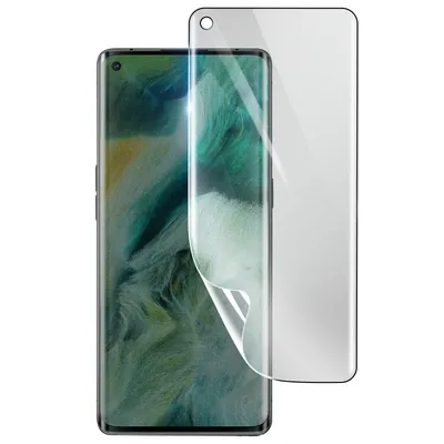 Productafbeelding van 3mk, stoot- en krasbestendige hydrogel schermbeschermer voor de Oppo Find X2 Neo, transparant