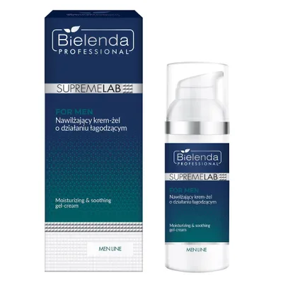 Produktbild von Bielenda SupremeLab Herren Feuchtigkeits- und Beruhigungs-Gelcreme, 50 ml