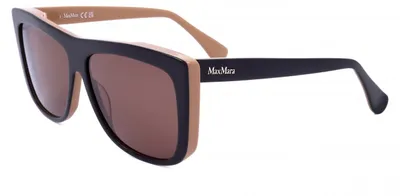 Produktbild von Maxmara MM0066 Dark brown 57/13/140 Damen Sonnenbrillen