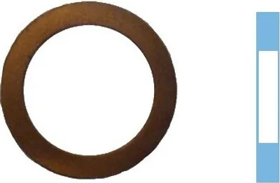 Produktbild von CORTECO Dichtring Ölablaßschraube 005590H 1 5mm Kupfer 14mm