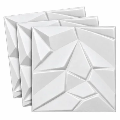 Immagine prodotto di pannelli 3D Pannelli da parete Polistirene XPS - Pannelli in polistirolo per pareti e soffitti - 50x50 cm (0,25 m²) - Leggeri, flessibili e facili da installare