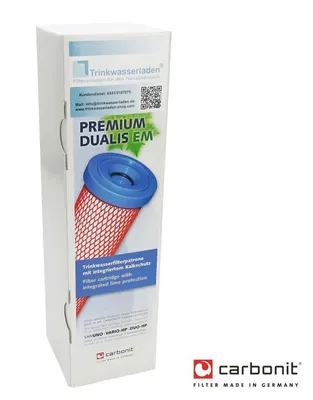 Produktbild von Carbonit Premium Dualis EM Wasserfilter passend für u.a. Sanuno, Vario
