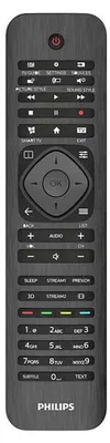 Productafbeelding van Philips Afstandsbediening - Philips TV SRP4000/10 - Universele Philips TV Afstandsbediening - Zwart