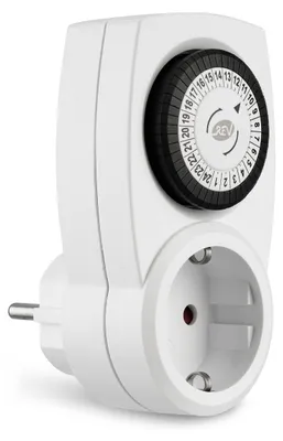 Produktbild von REV Zeitschaltuhr mechanisch weiß