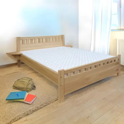 Produktbild von Bett 160 x 200 cm Buche Natur